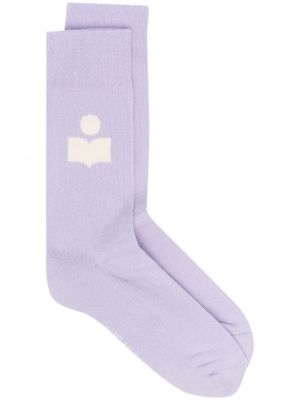 Чорапи Isabel Marant виолетово