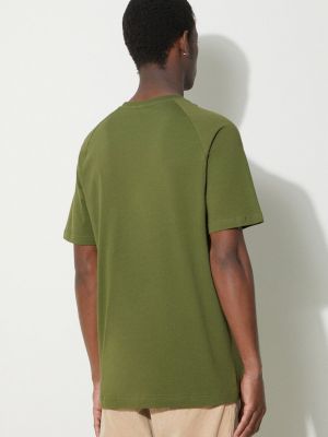 Tricou din bumbac din bumbac Adidas Originals verde
