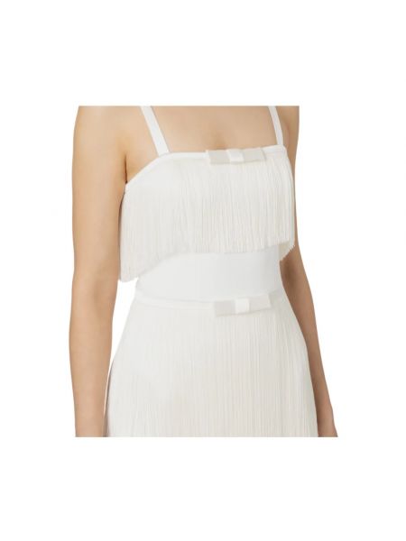 Sukienka mini Elisabetta Franchi biała