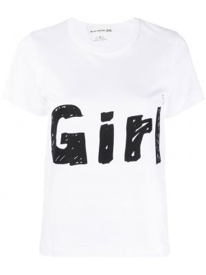 Тениска с принт Comme Des Garçons Girl