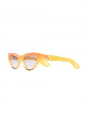 Okulary przeciwsłoneczne Jacques Marie Mage pomarańczowe