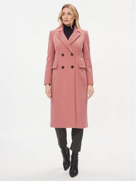 Пальто Please розовое