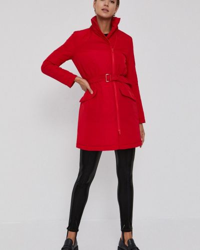 Love Moschino Geacă femei, culoarea rosu, de tranzitie