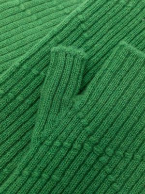 Gants en tricot Barrie vert