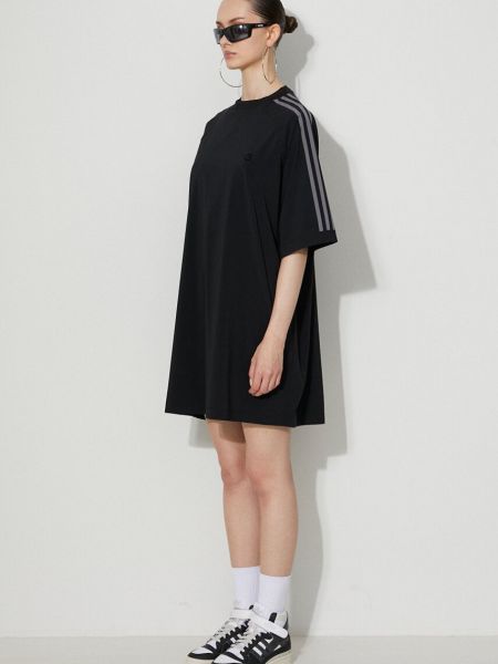 Oversized mini šaty Y-3 černé