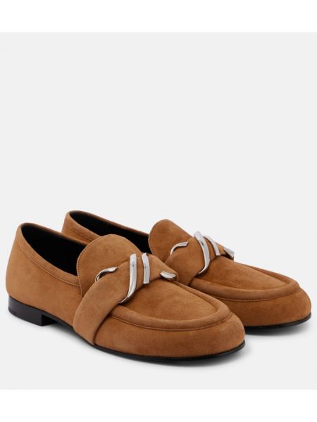 Wildleder loafers Proenza Schouler gelb