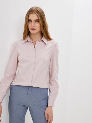 Блузка с длинными рукавами Blauz - розовый