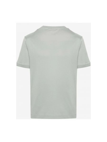 Camiseta de algodón Emporio Armani gris