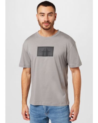 Marškinėliai Calvin Klein pilka