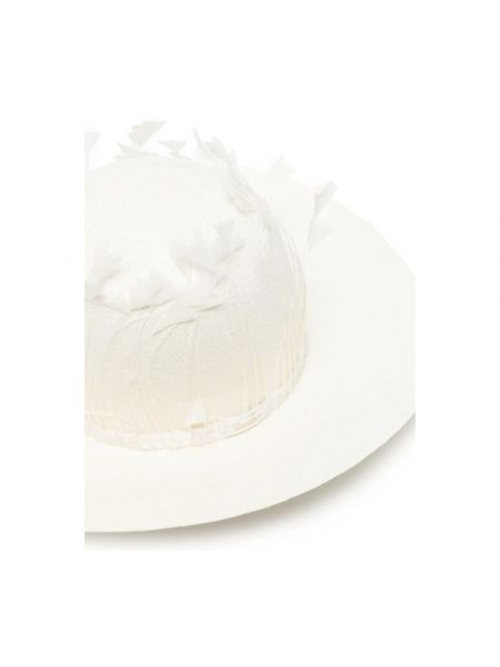Sombrero elegante Borsalino blanco