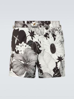 Blomstrede boxershorts Tom Ford sort