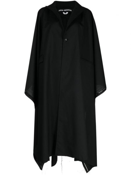 Asymmetrisk cape Junya Watanabe svart