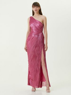 Шелковое вечернее платье Maria Lucia Hohan розовое