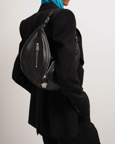 Кожени чанта за ръка Versace