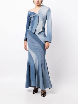 Džínová sukně A.w.a.k.e. Mode modré