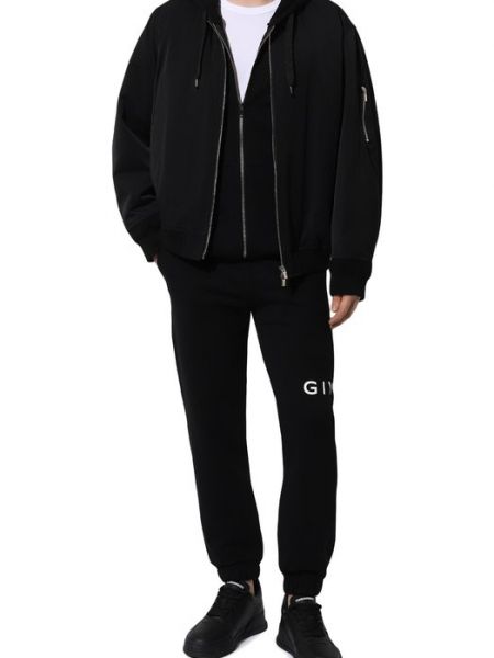 Хлопковые джоггеры Givenchy черные
