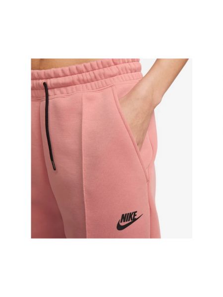Spodnie sportowe polarowe Nike różowe