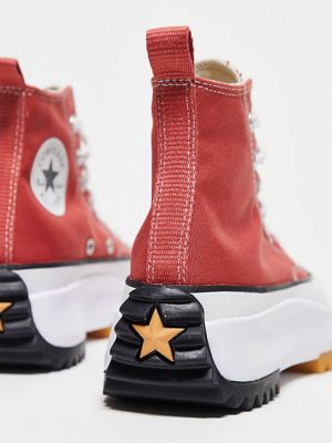 Кроссовки для бега со звездочками Converse красные