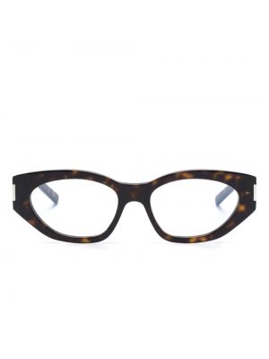 Silmälasit Saint Laurent Eyewear ruskea