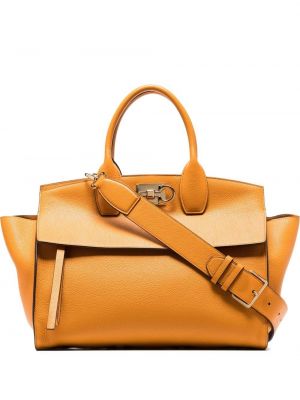 Shoppingbag Salvatore Ferragamo oransje