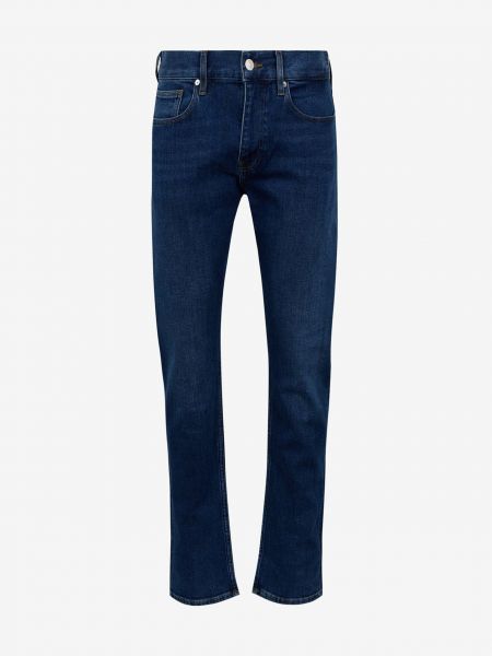 Priliehavé slim fit priliehavé skinny fit džínsy Calvin Klein modrá