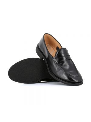 Loafers de cuero Alberto Fasciani negro