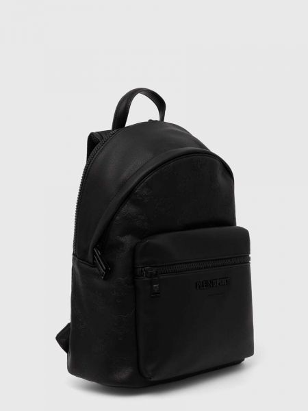 Рюкзак з аплікацією Plein Sport чорний