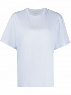 T-shirt con motivo a stelle Stella Mccartney blu