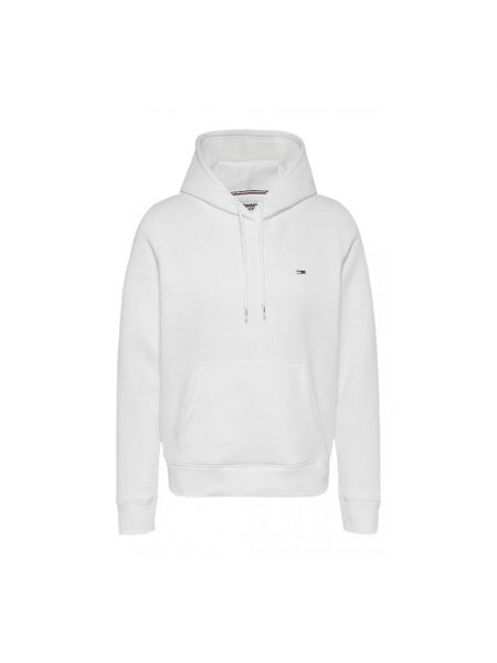 Hoodie en polaire Tommy Jeans blanc