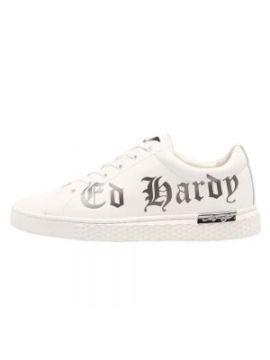 Sneakersy Ed Hardy białe