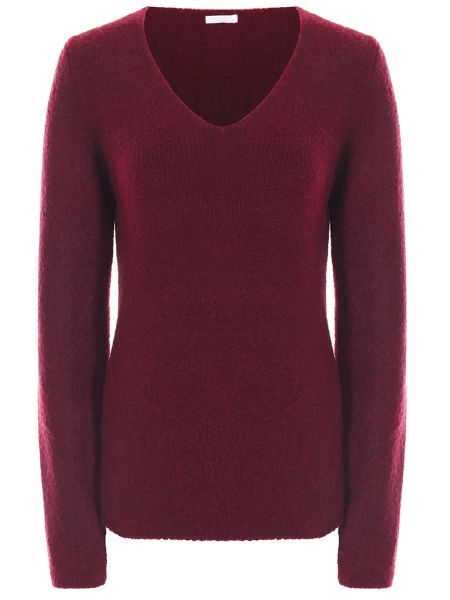 Кашемировый свитер Malo, бордовый