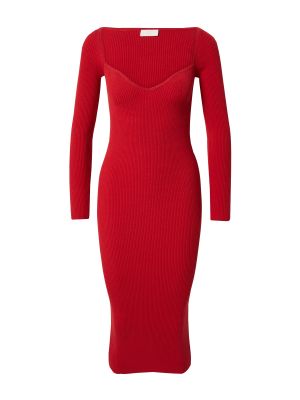 Плетена плетена рокля Leger By Lena Gercke червено