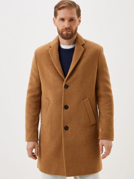 Пальто Tommy Hilfiger коричневое