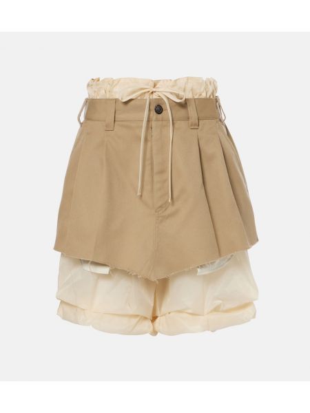 Tyll shorts Maison Margiela beige