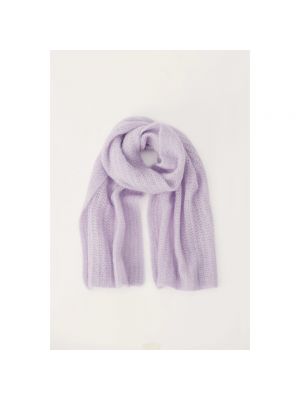 Bufanda de lana mohair Part Two violeta