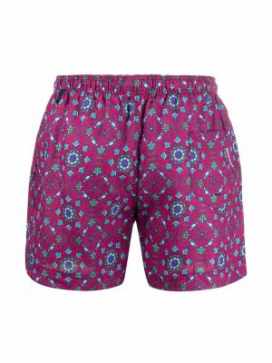 Shorts à imprimé Peninsula Swimwear violet