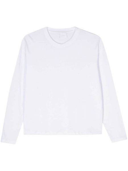 Βαμβακερή μπλούζα με σχέδιο Merci λευκό