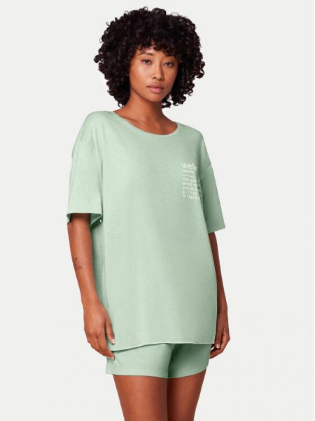 Oversize пижама Triumph зелено