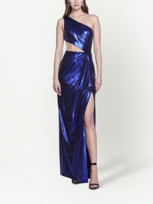 Průsvitné večerní šaty Marchesa Notte modré
