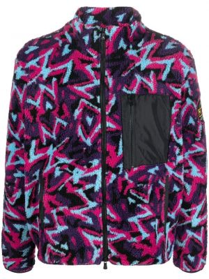 Fleece zip lang jakke Mauna Kea lilla