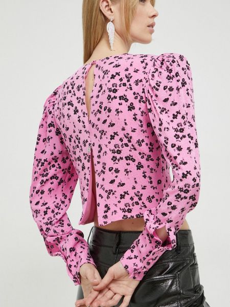Блуза Rotate рожева