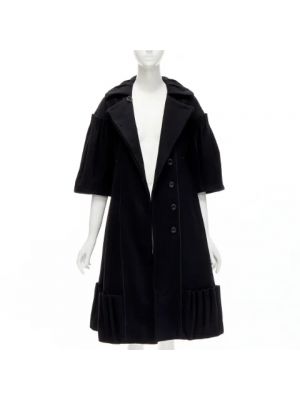 Vestido de lana Louis Vuitton Vintage negro