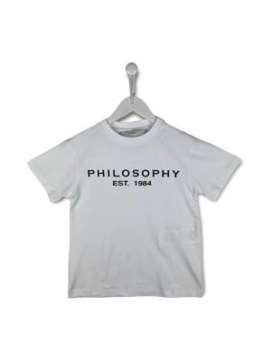 Biała koszulka Philosophy Di Lorenzo Serafini