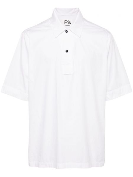 Medvilninis polo marškinėliai President's balta