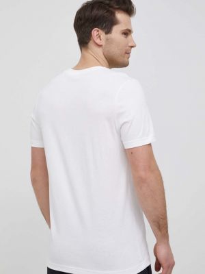Бавовняна футболка з принтом Reebok біла
