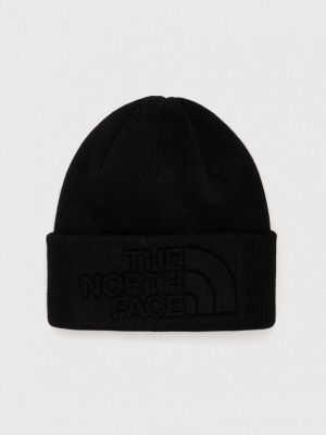 Dzianinowa czapka The North Face czarna