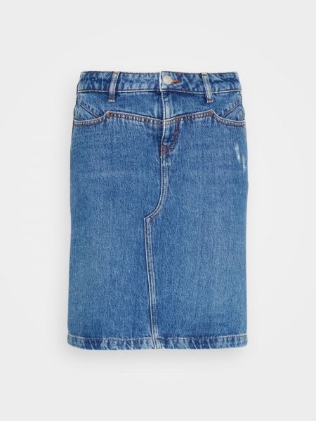 Spódnica jeansowa Esprit niebieska