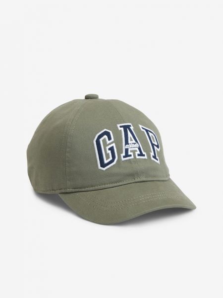 Zielona czapka z daszkiem Gap