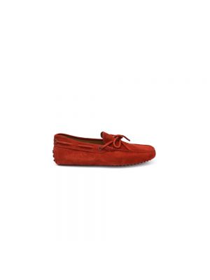 Loafer mit keilabsatz Tod's rot