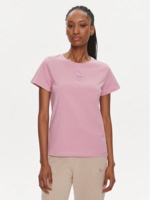 Priliehavé tričko Pinko ružová